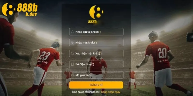 Quy trình đăng ký 888b cơ bản